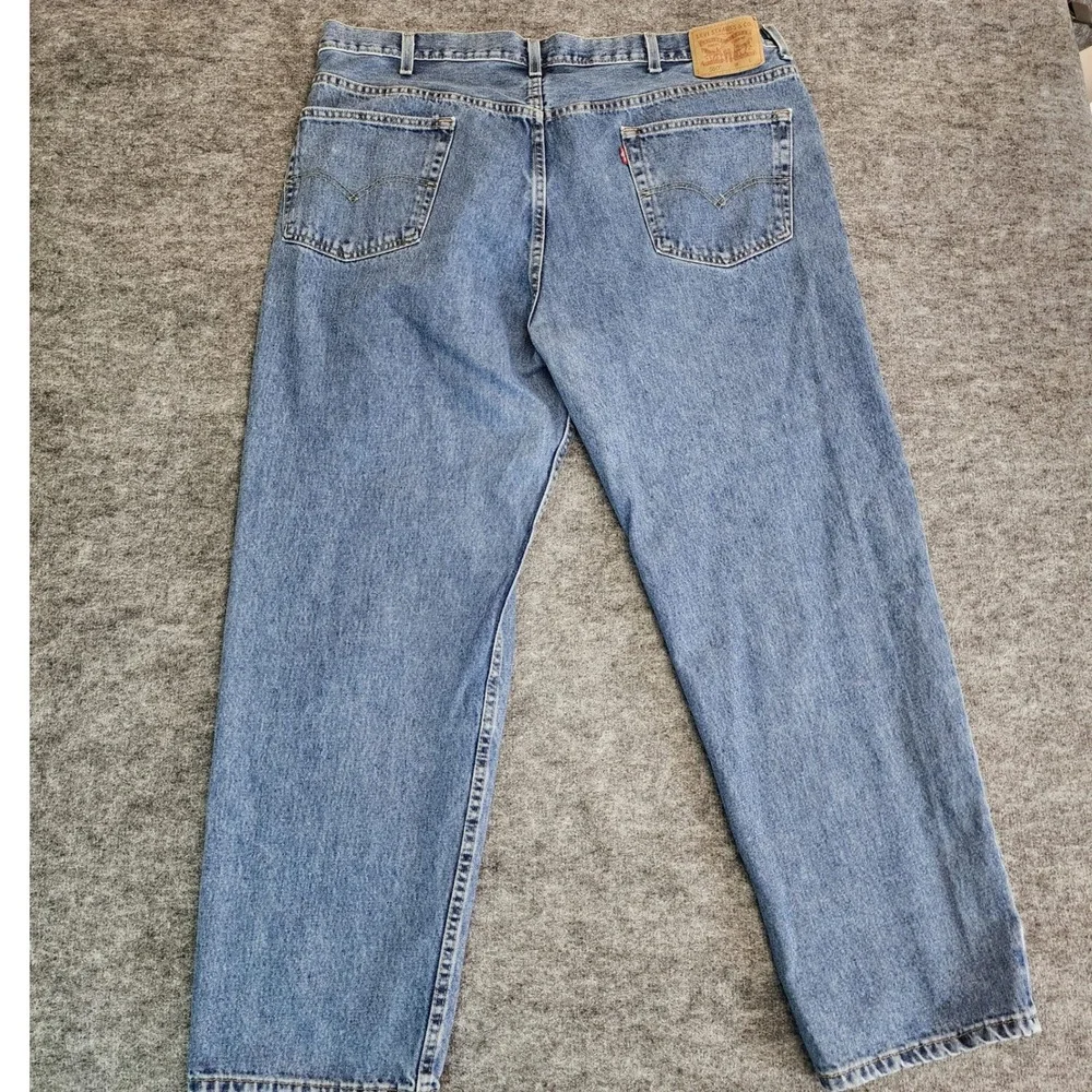 Levis 550‎ Jeans Mens 42 X 31 Blue Denim Relaxed Fit Tapered Cowboy Casual